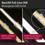 Connector Set 'MaxLED Full-Line COB' weiß/transparent