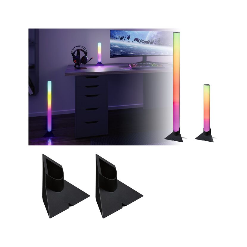 RGB LED-Standleuchten in verschiedenen Größen