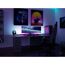 Gaming-Setup mit LED-Beleuchtung