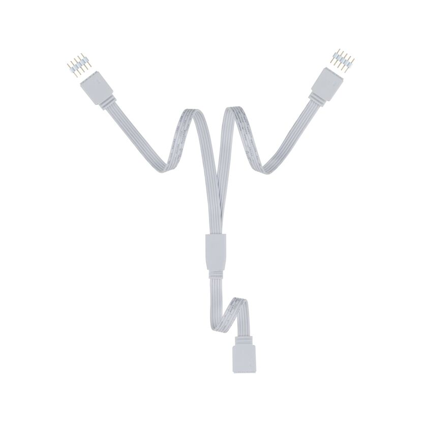 Verbinder 'MaxLED Y-Splitter' 30 cm weiß