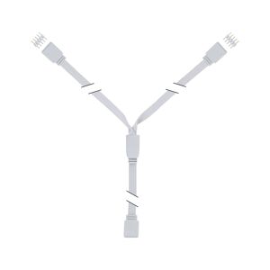 Verbinder 'MaxLED Y-Splitter' 30 cm weiß