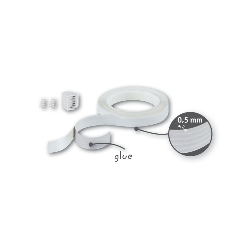 Verbinder 'MaxLED Invisible Connector' 3 m weiß