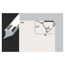 Eckprofil 'Corner' 1 m grau