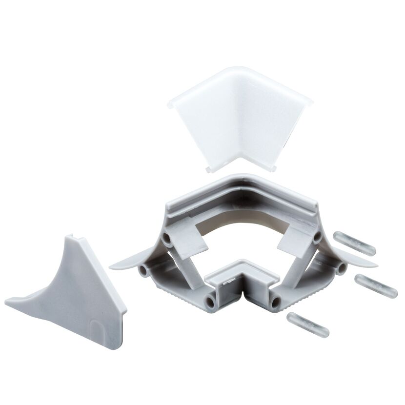 Eckprofil 'Corner Outside Edge' 2er Pack grau