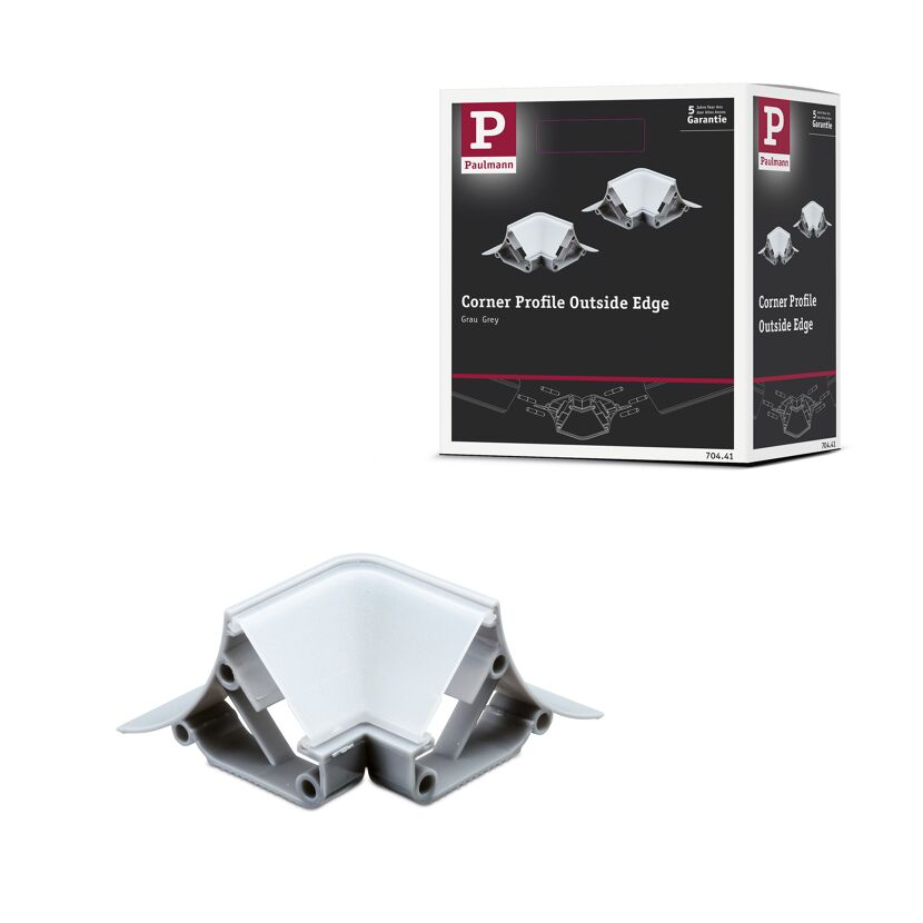 Eckprofil 'Corner Outside Edge' 2er Pack grau