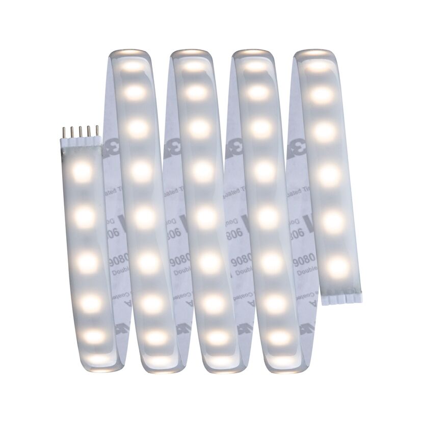 LED-Strip 'MaxLED 1000 RGBW Basisset' 1,5 m 18 W silber