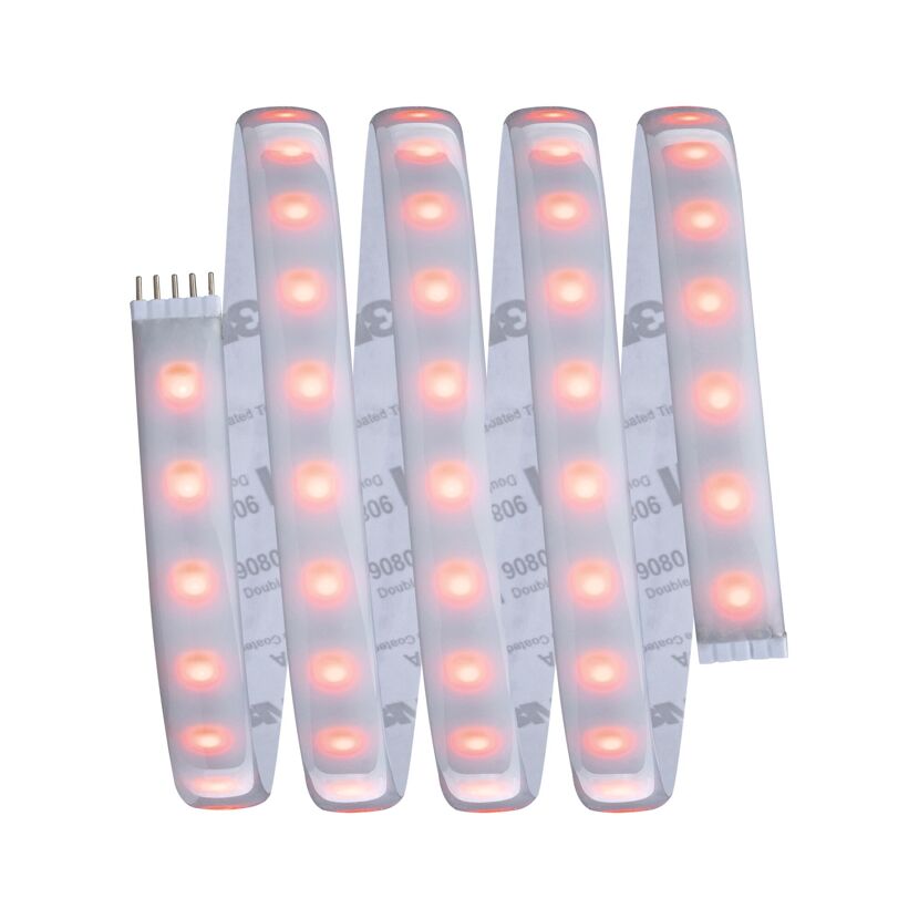LED-Streifen mit roten Lichtern