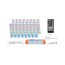 LED-Strip 'MaxLED 1000 RGBW Basisset' 3 m 33 W silber