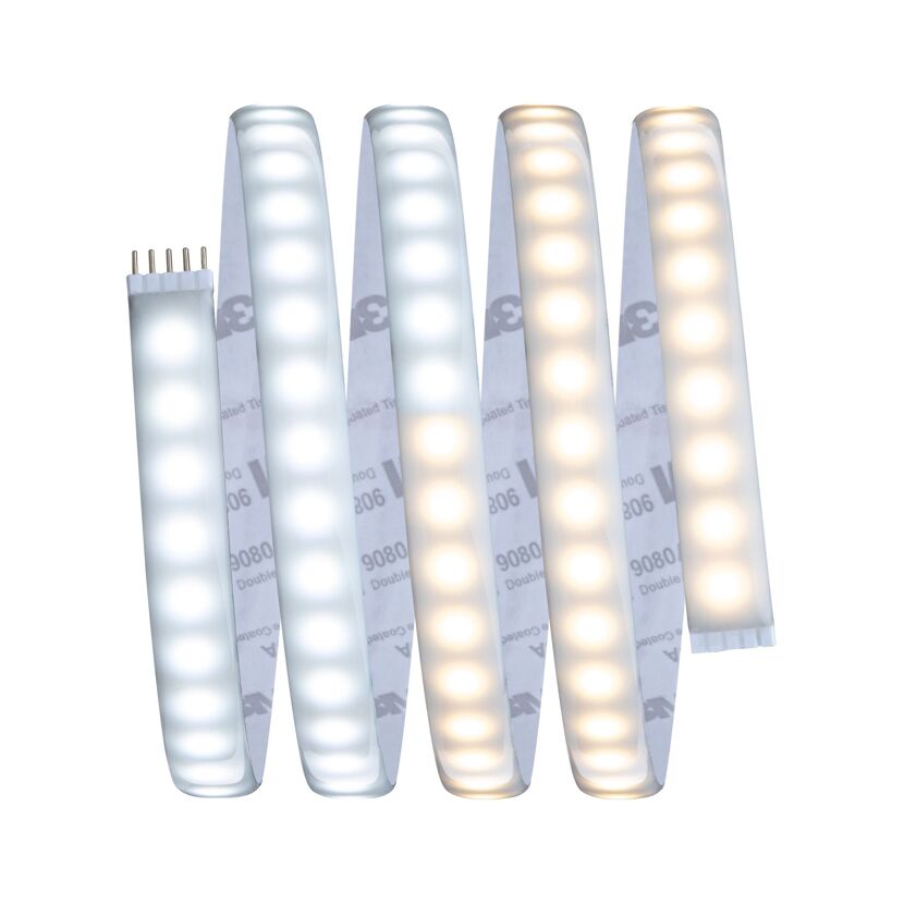 LED-Strip 'MaxLED 1000 Tunable White Basisset' 1,5 m 12 W silber