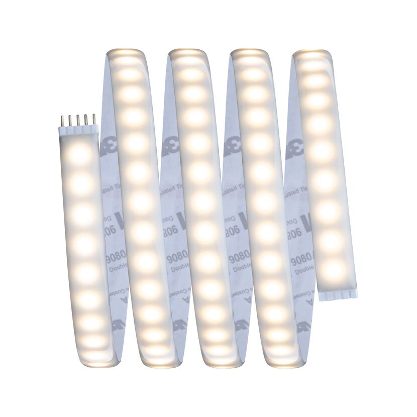 LED-Strip 'MaxLED 1000 Tunable White Basisset' 1,5 m 12 W silber