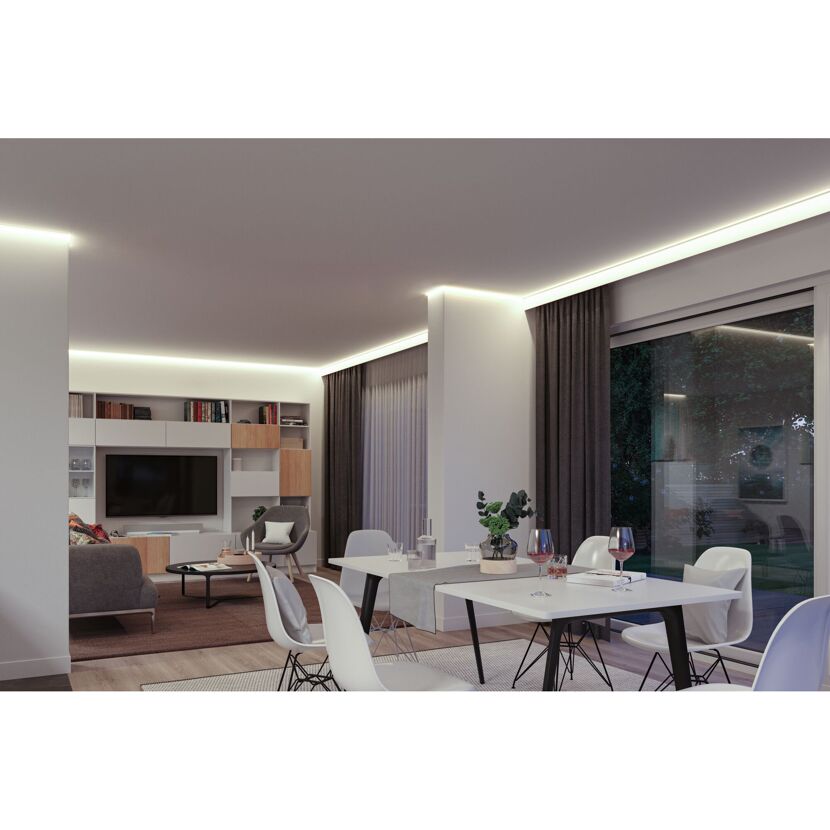 LED-Strip 'SimpLED Zigbee 3.0 RGB' 10 m 26 W weiß