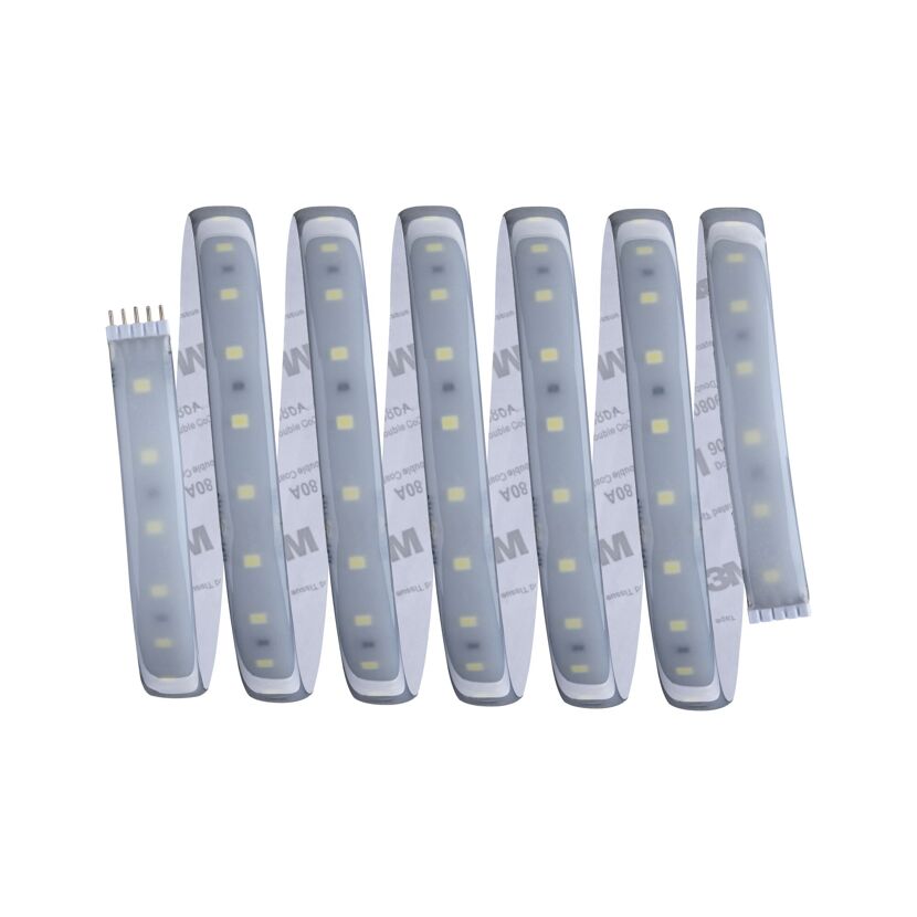 LED-Strip 'MaxLED 500 Daylight' 2,5 m 15 W beschichtet silber