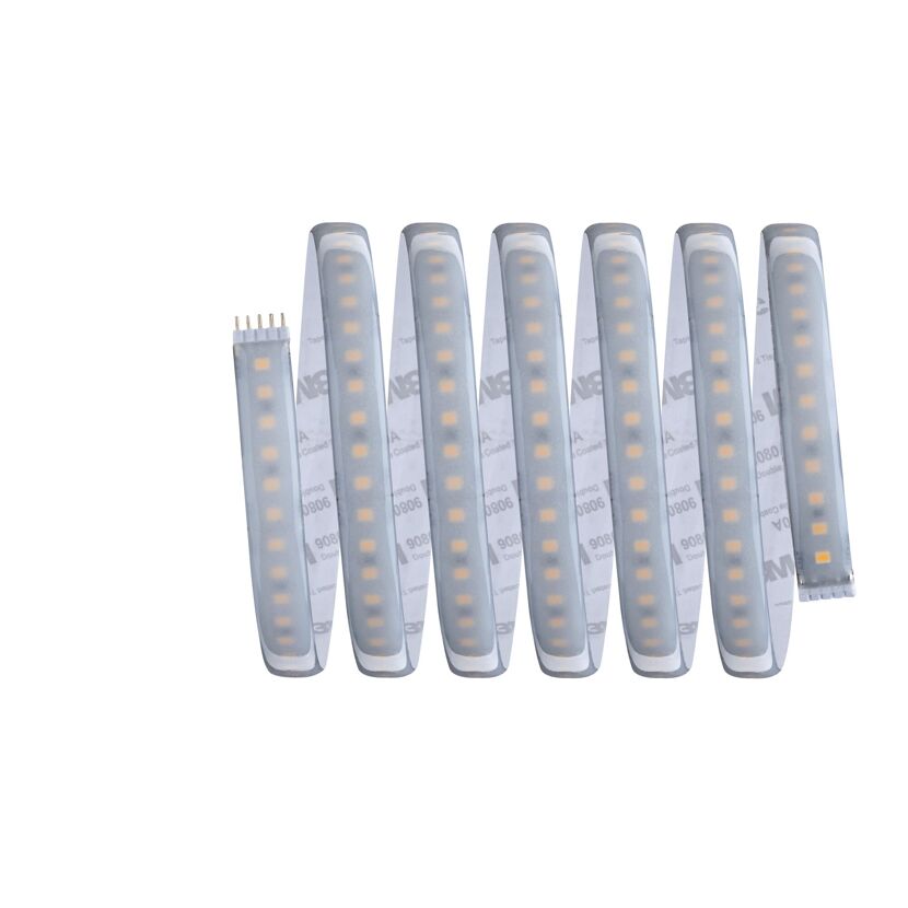 LED-Strip 'MaxLED 1000 Warmweiß' 2,5 m 29 W beschichtet silber