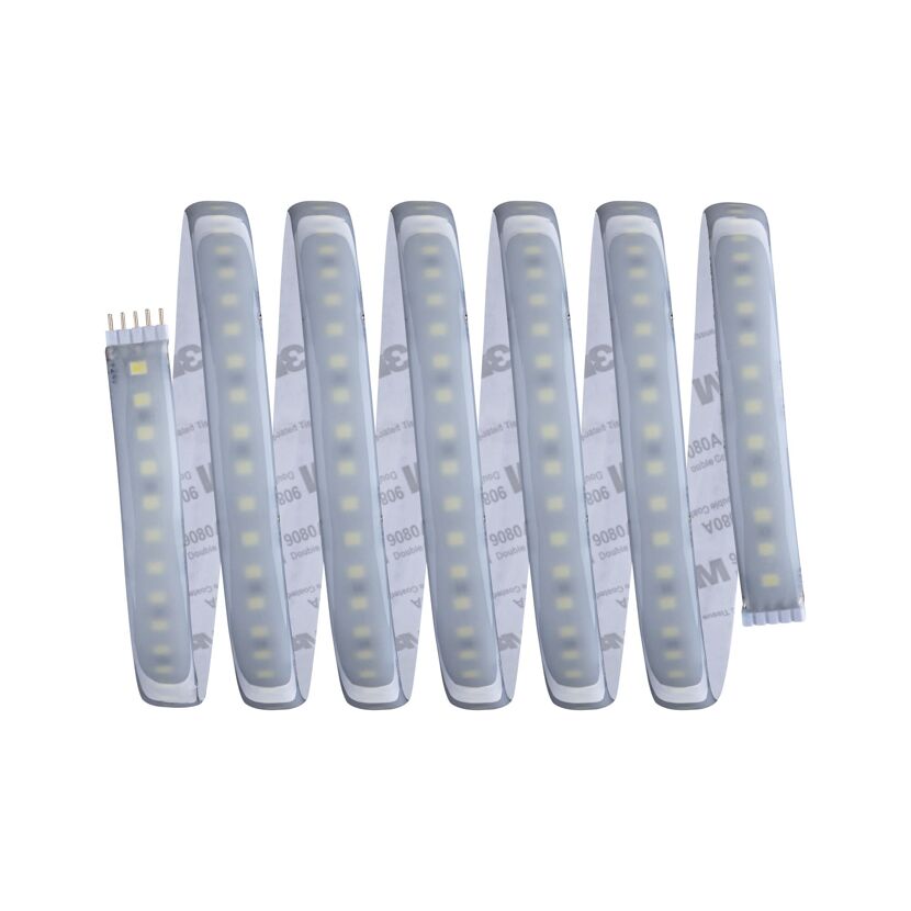 LED-Strip 'MaxLED 1000 Daylight' 2,5 m, 29 W beschichtet silber
