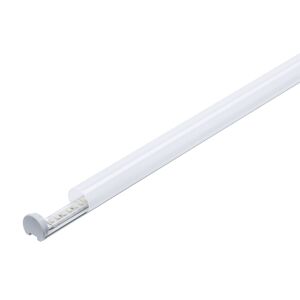 LED-Strip Profil 'Tube' 2 m inkluxive Clip und Endkappen Aluminium/eloxiert