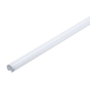 LED-Strip Profil 'Tube' 2 m inkluxive Clip und Endkappen Aluminium/eloxiert