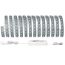 LED-Strip 'MaxLED 500 Daylight' 5 m 30 W unbeschichtet silber