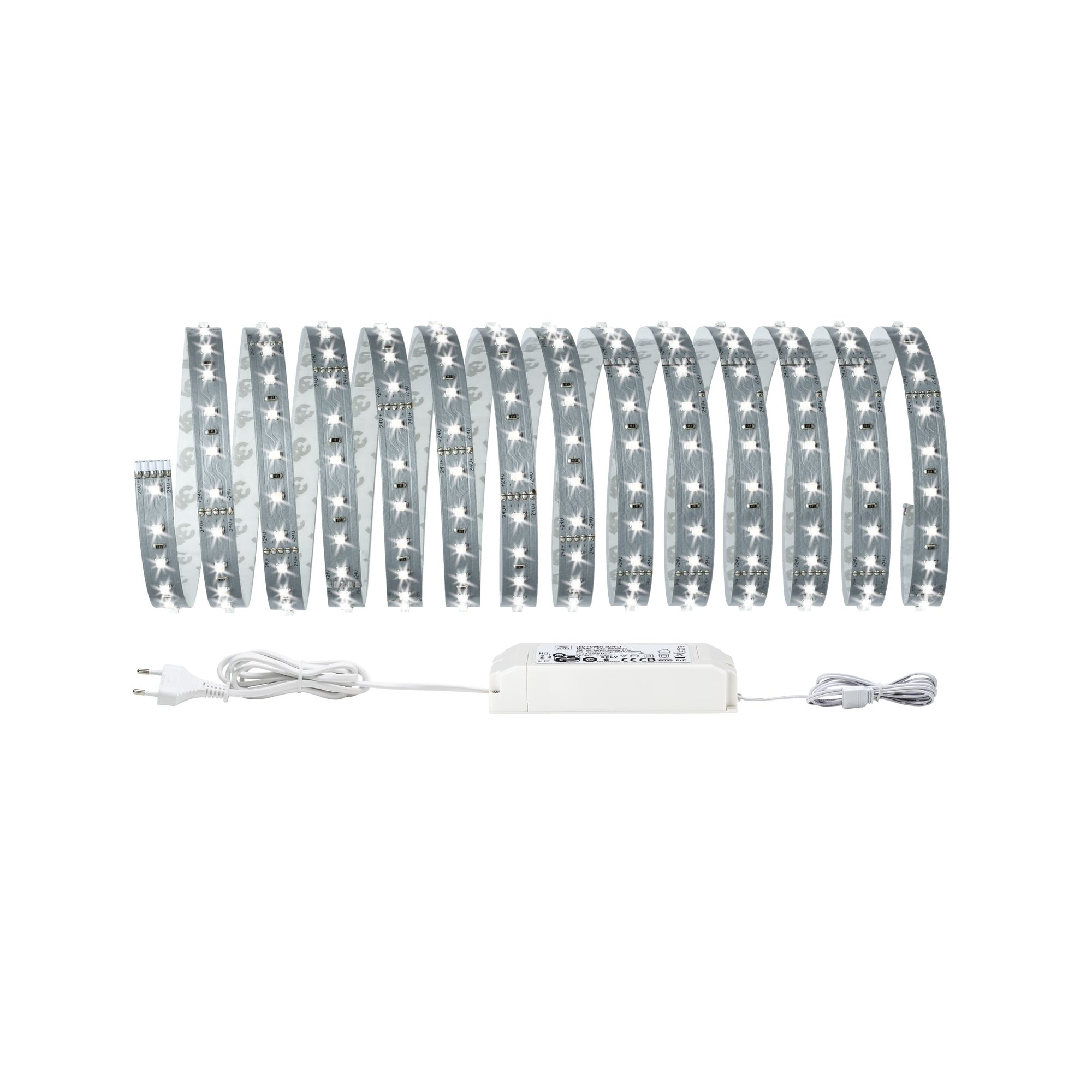 LED-Strip 'MaxLED 500 Daylight' 5 m 30 W unbeschichtet silber + product picture