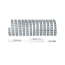 LED-Strip 'MaxLED 500 Daylight' 5 m 30 W unbeschichtet silber