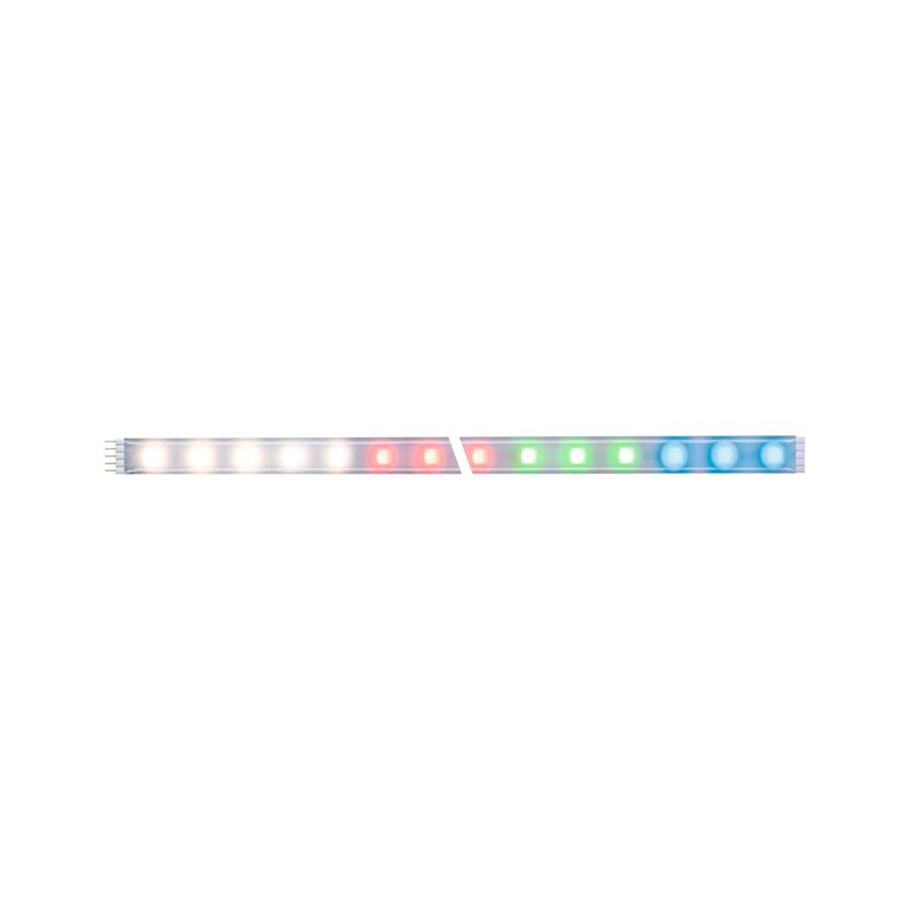 LED-Strip 'MaxLED 500 RGBW' 1 m 12 W beschichtet silber