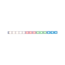 LED-Strip 'MaxLED 500 RGBW' 1 m 12 W beschichtet silber