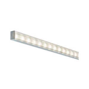 Einbauprofil 'Square' 1 m mit satiniertem Diffusor Aluminium
