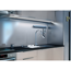 Einbauprofil 'Square' 1 m mit satiniertem Diffusor Aluminium