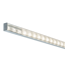Einbauprofil 'Square' 1 m mit satiniertem Diffusor Aluminium