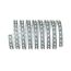 LED-Strip 'MaxLED 500 Warmweiß' 2,5 m 15 W unbeschichtet silber