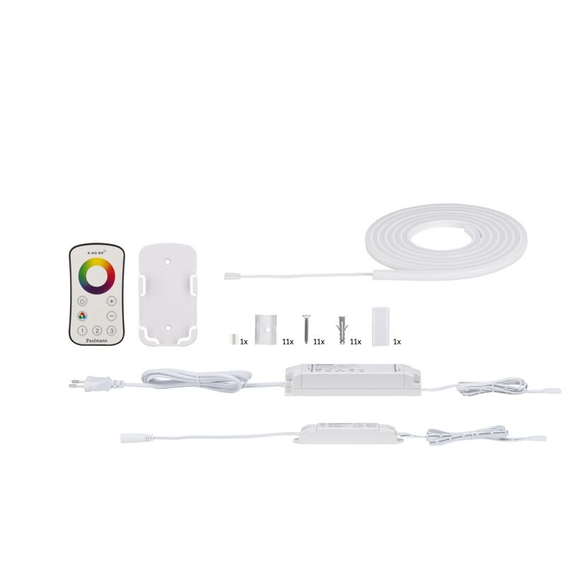 LED-Strip 'MaxLED Flow RGB Basisset' 3 m 27 W weiß