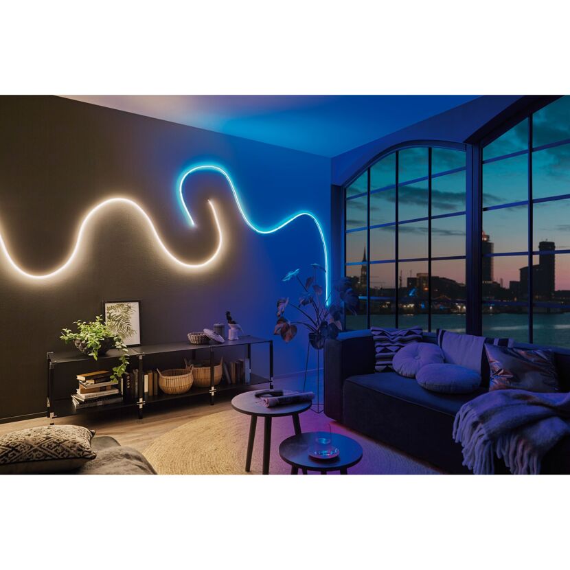 LED-Strip 'MaxLED Flow RGB Basisset' 5 m 43 W weiß