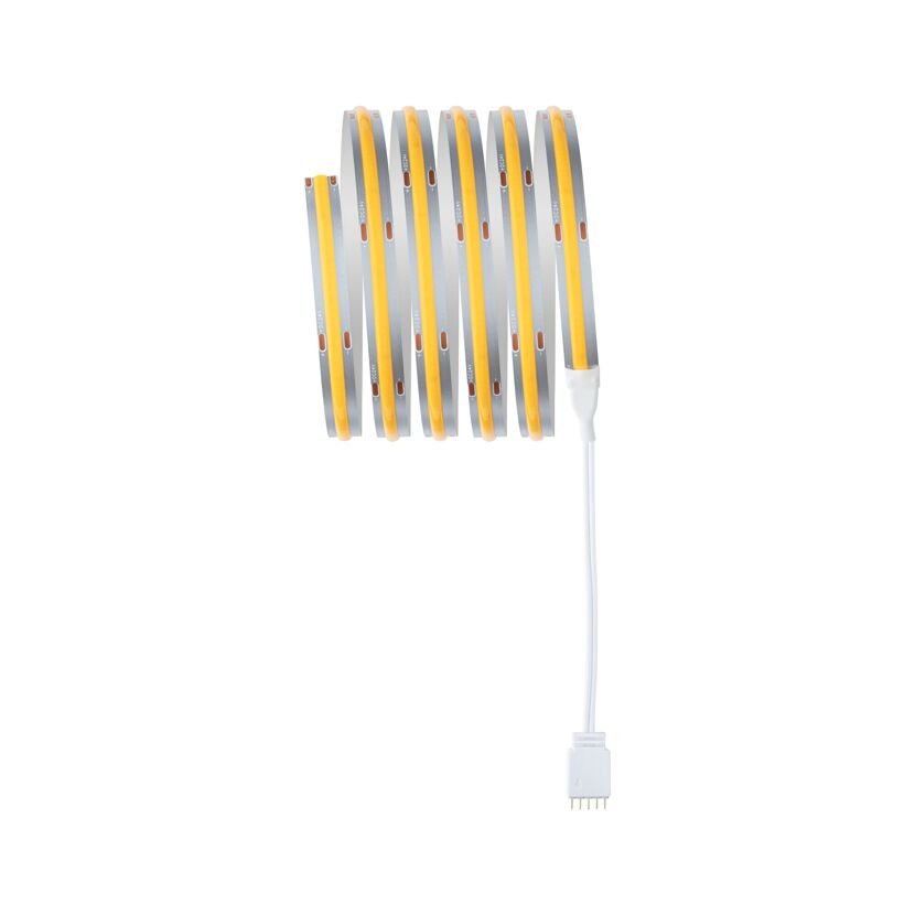 LED-Strip 'MaxLED 500 Full-Line COB Warmweiß Basisset' 1,5 m 10 W silber