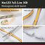 LED-Strip 'MaxLED 500 Full-Line COB Warmweiß Basisset' 1,5 m 10 W silber