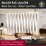 LED-Strip 'MaxLED 500 Full-Line COB Warmweiß Basisset' 3 m 19 W silber