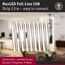 LED-Strip 'MaxLED 500 Full-Line COB Warmweiß Basisset' 2,5 m 15 W silber