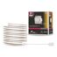 LED-Strip 'MaxLED 1000 Full-Line COB Warmweiß Basisset' 1,5 m 18 W silber