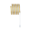 LED-Strip 'MaxLED 1000 Full-Line COB Warmweiß Basisset' 1,5 m 18 W silber