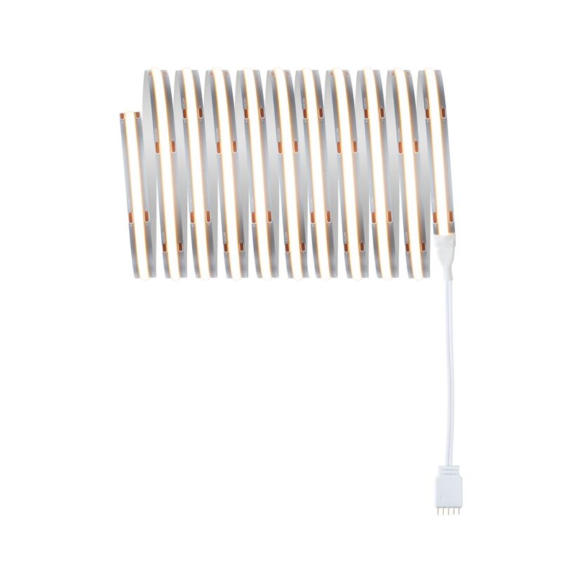 LED-Strip 'MaxLED 1000 Full-Line COB Warmweiß Basisset' 3 m 36 W silber