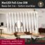 LED-Strip 'MaxLED 1000 Full-Line COB Warmweiß Basisset' 3 m 36 W silber