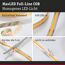 LED-Strip 'MaxLED 1000 Full-Line COB Warmweiß' 2,5 m 30 W silber