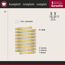 LED-Strip 'MaxLED 1000 Full-Line COB Warmweiß' 2,5 m 30 W silber