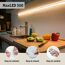 LED-Strip 'MaxLED 500 Full-Line COB Edge Warmweiß' 90° Ecke 0,3 W silber