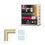 LED-Strip 'MaxLED 1000 Warmweiß' 90° Ecke 0,6 W silber