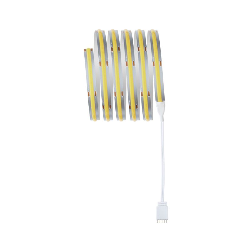 Aufgerolltes LED-Band mit Anschlusskabel