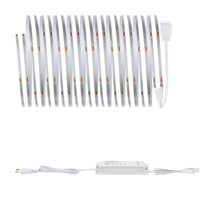 LED-Strip 'MaxLED 1000 Full-Line COB Daylight Basisset' 3 m 36 W silber