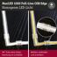 LED-Strip 'MaxLED 1000 Full-Line COB Edge Daylight' 90° Ecke 0,6 W silber