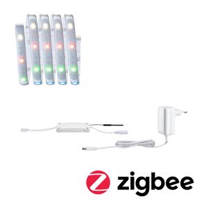 LED-Strip 'MaxLED 250 Zigbee 3.0 RGBW Basisset' 1,5 m 9 W beschichtet silber