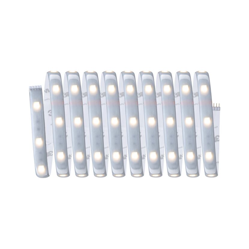 LED-Strip 'MaxLED 250 Zigbee 3.0 RGBW Basisset' 3 m 15 W beschichtet silber