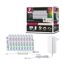 LED-Strip 'MaxLED 250 Zigbee 3.0 RGBW Basisset' 3 m 15 W beschichtet silber