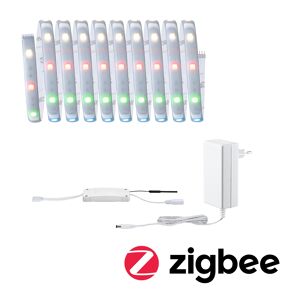 LED-Strip 'MaxLED 250 Zigbee 3.0 RGBW Basisset' 3 m 15 W beschichtet silber
